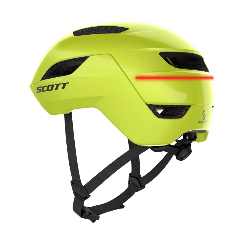 2022 Scott La Mokka Plus MIPS Helmet in Yellow-1
